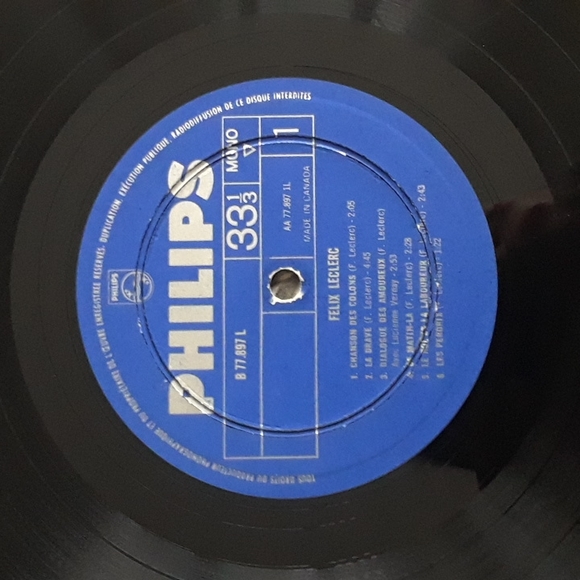 Felix Leclerc. Et sa guitare. 1958 - Picture 3 of 4